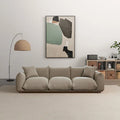 Divano lussuoso Mid-Century Modern in Boucle/Velluto
