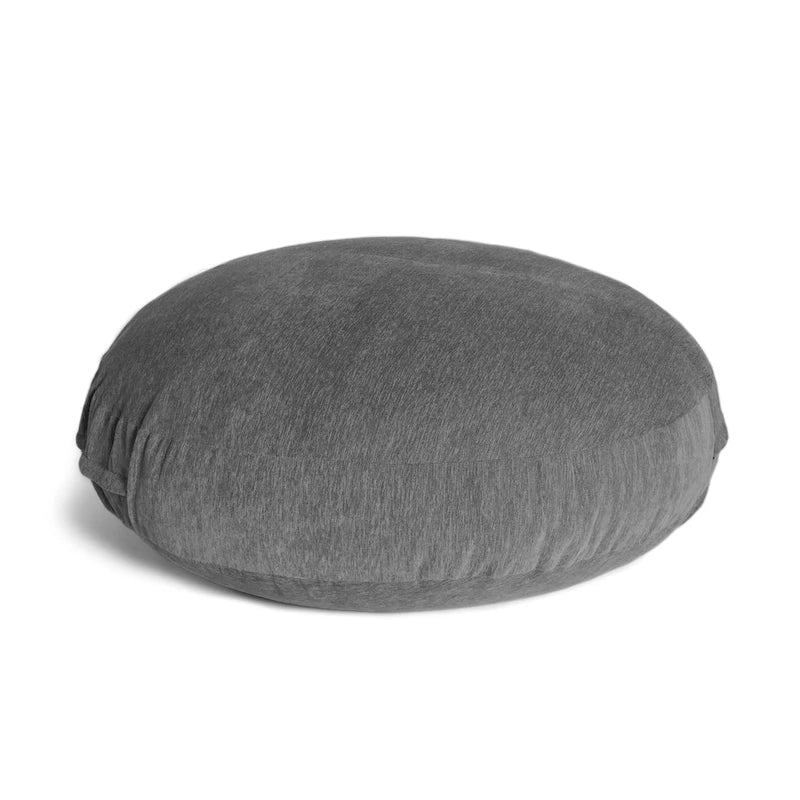 Pouf lounge Cocoon con rivestimento in ciniglia