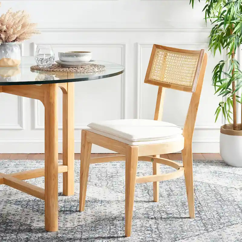 Sedia da pranzo in canna d'India - L 18 x P 23 x H 35 - 18Lx23Px35H