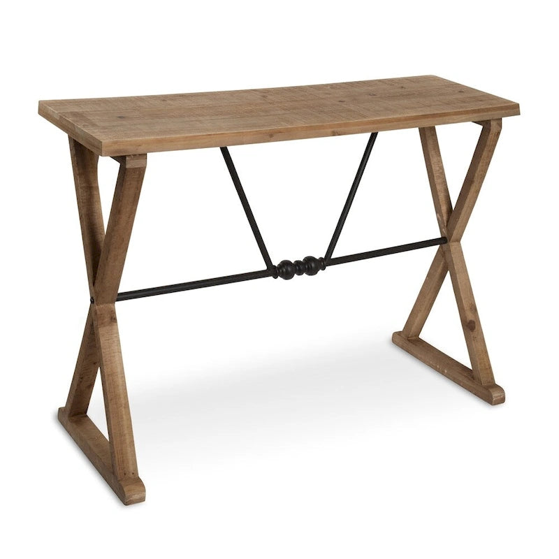 Consolle in legno/metallo - 42x16x30