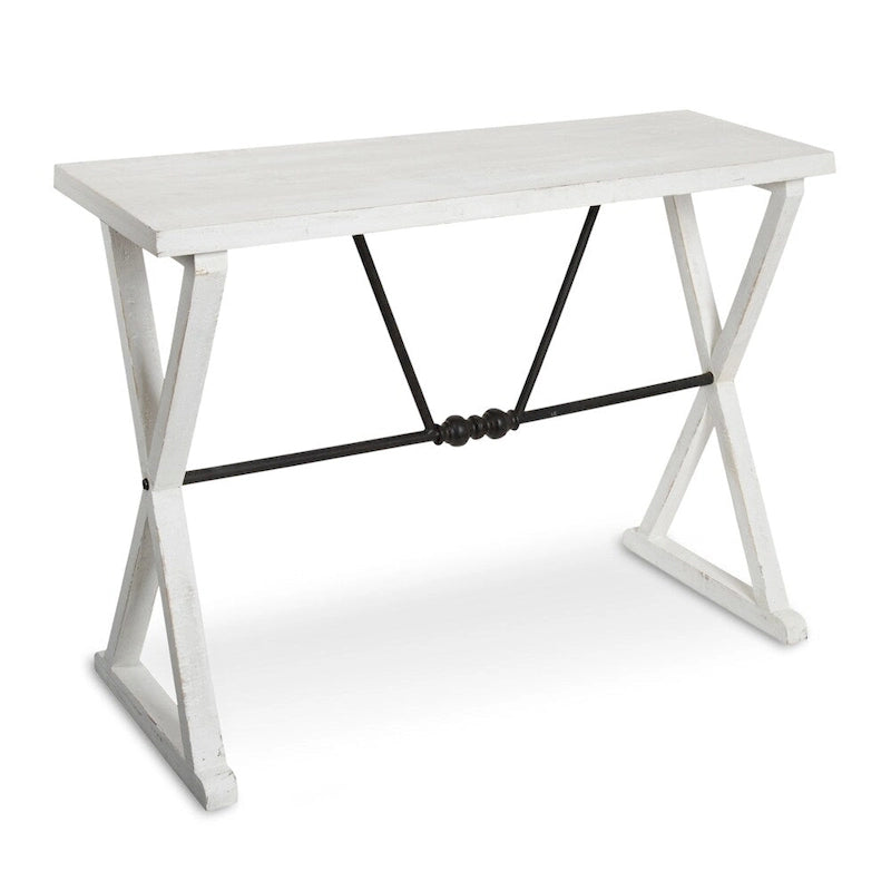 Consolle in legno/metallo - 42x16x30